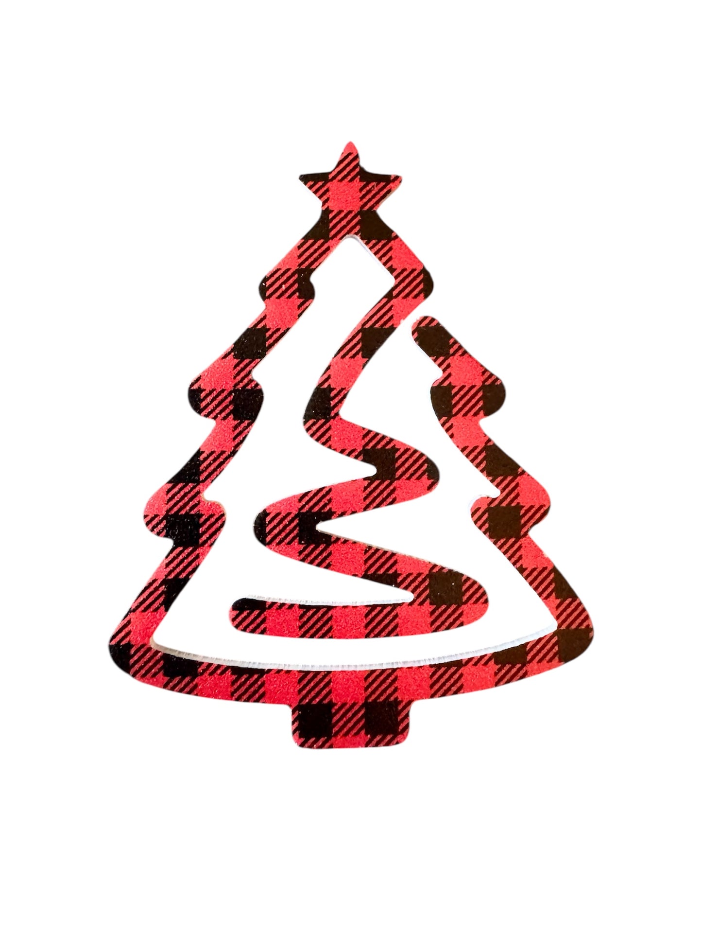 Christmas Tree Shaped Bookmark