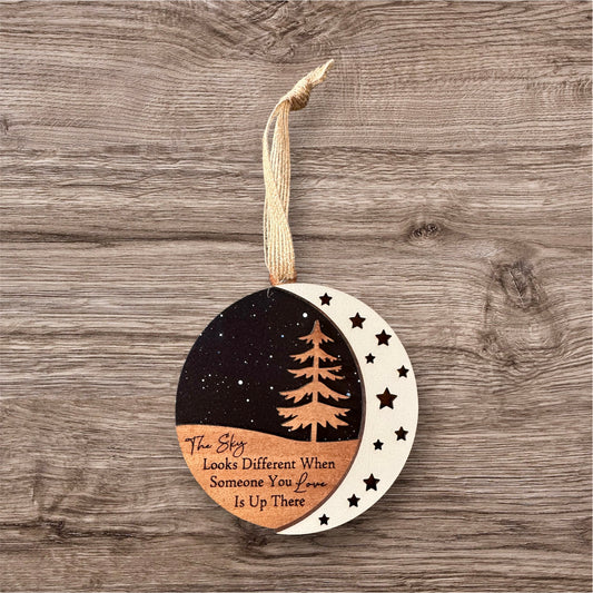 Sky is Different Memorial Ornament