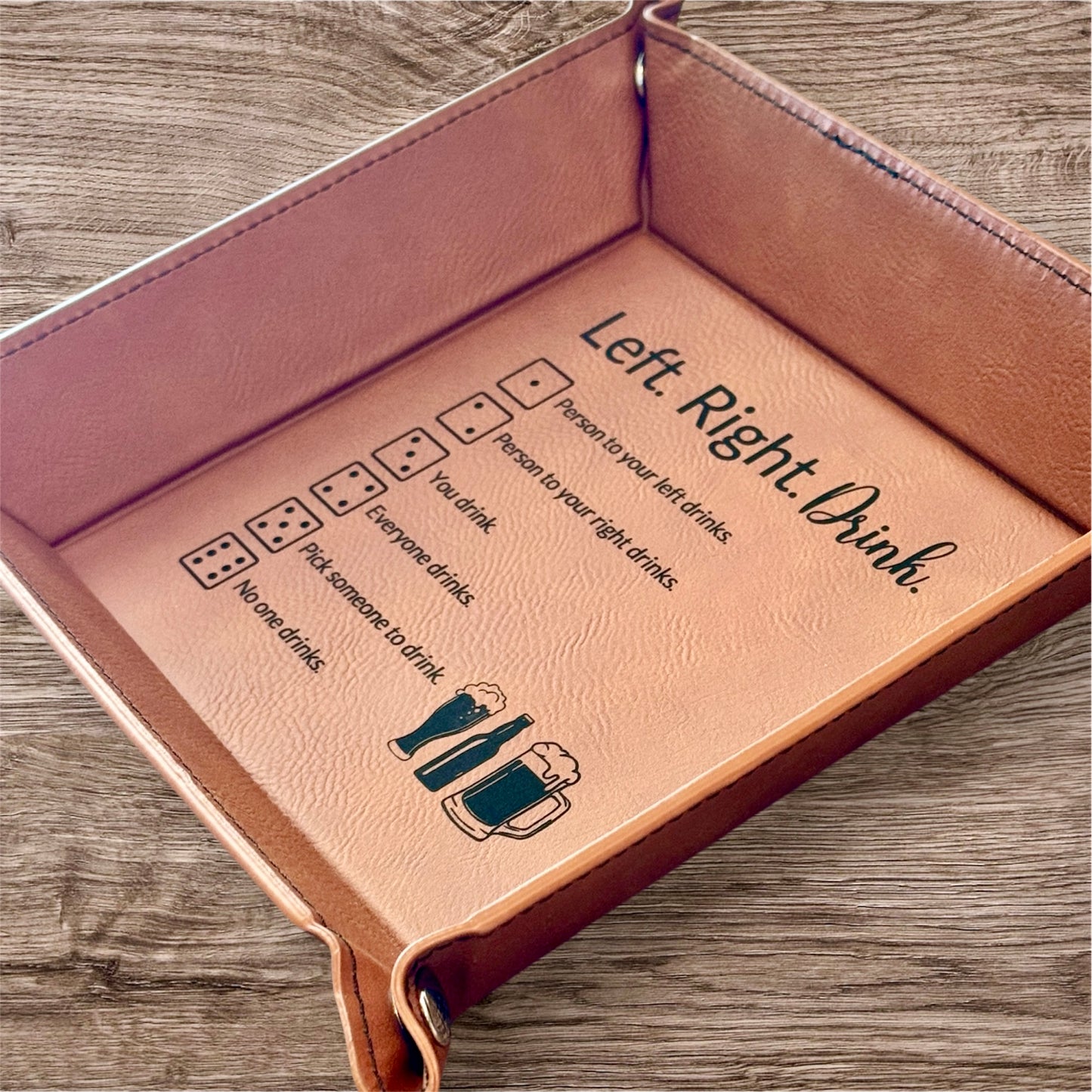 Drinking Game Valet Tray