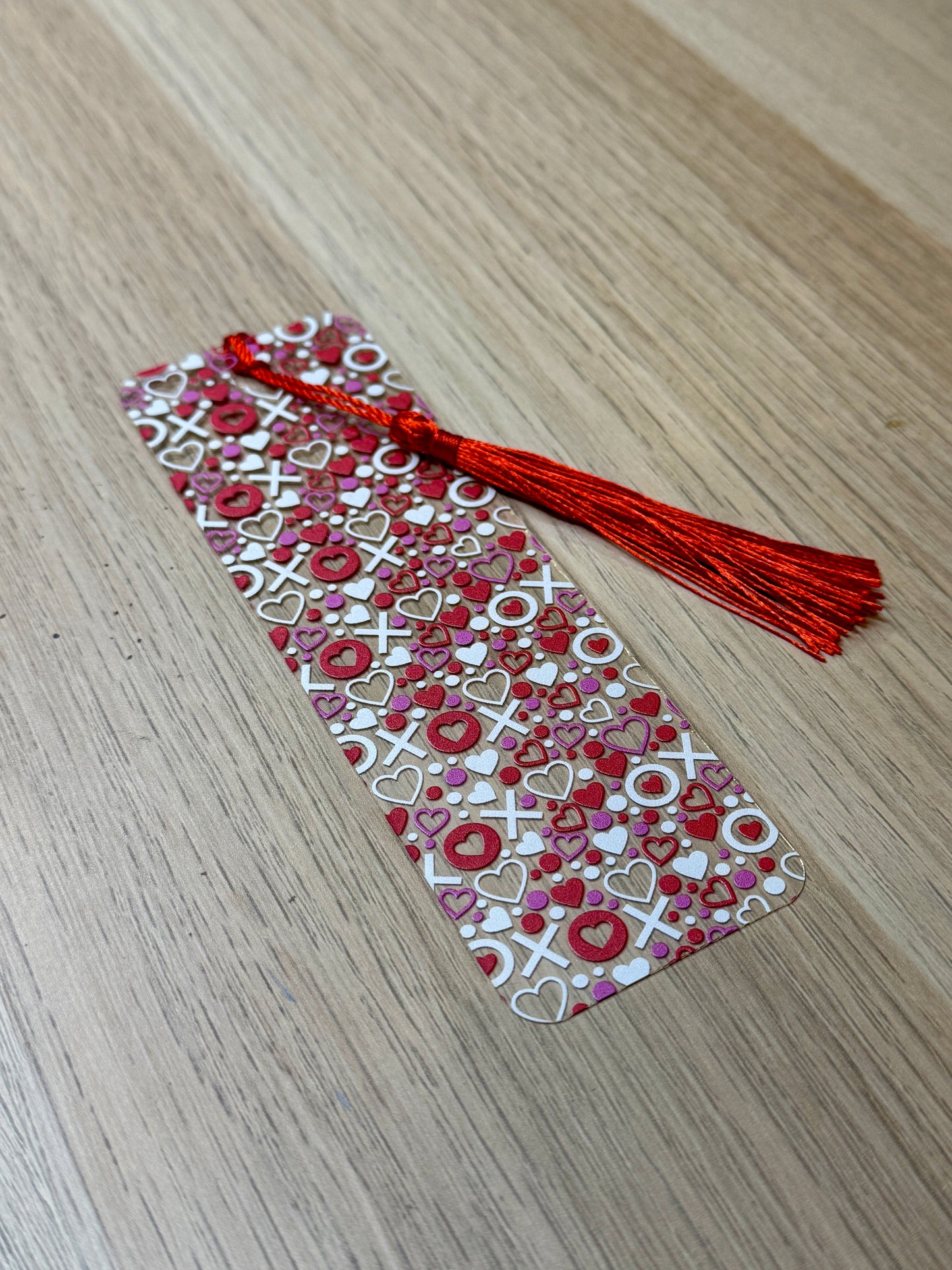 XO Heart Bookmark