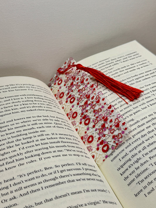 XO Heart Bookmark