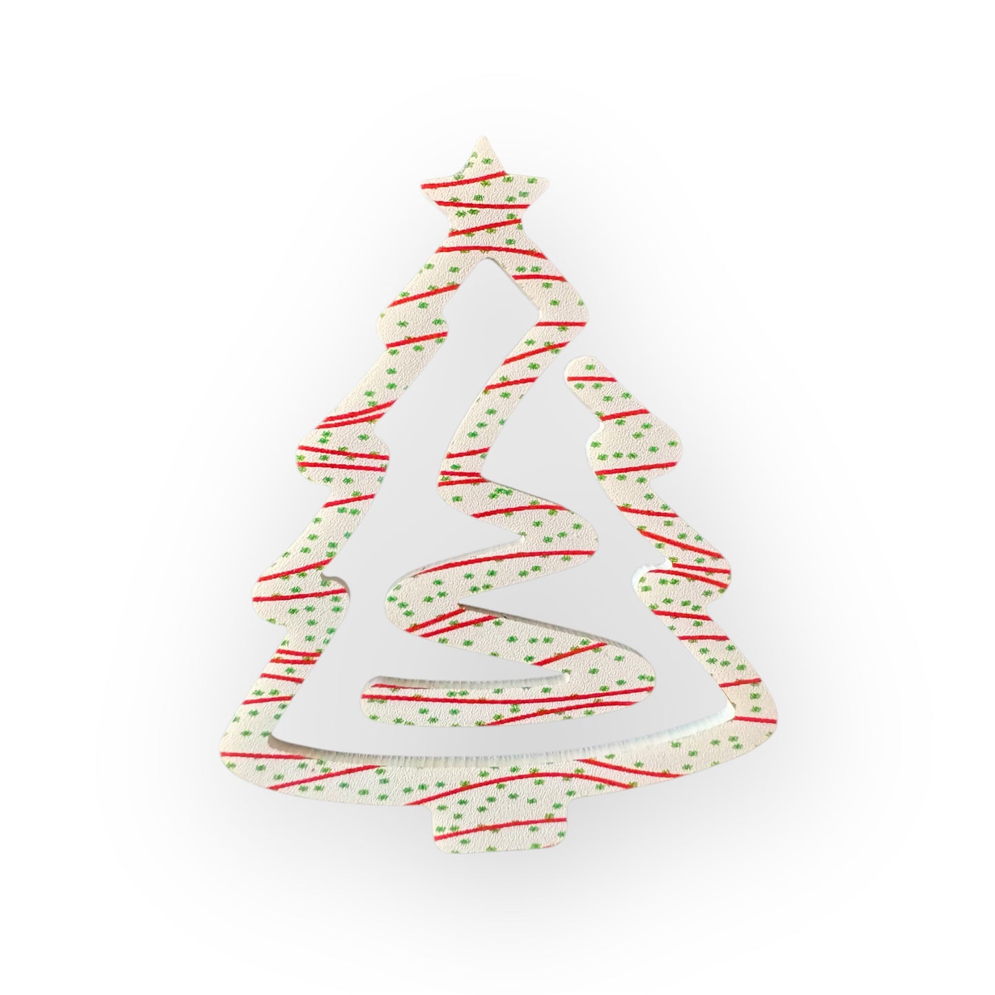 Christmas Tree Shaped Bookmark