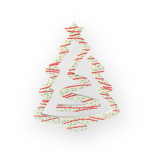 Christmas Tree Shaped Bookmark