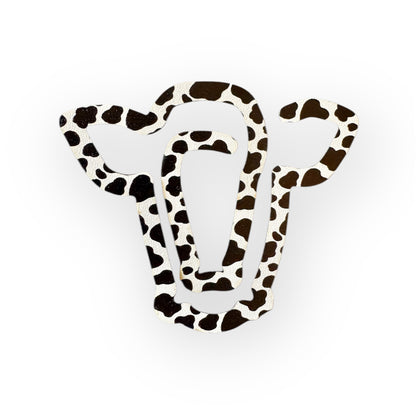 Cow Head Shaped Bookmark
