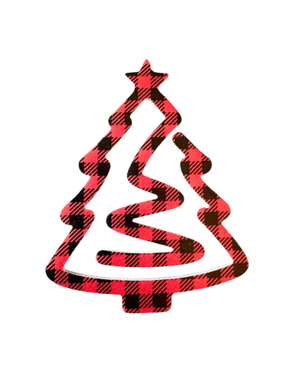 Christmas Tree Shaped Bookmark