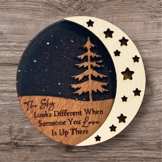 Sky is Different Memorial Magnet