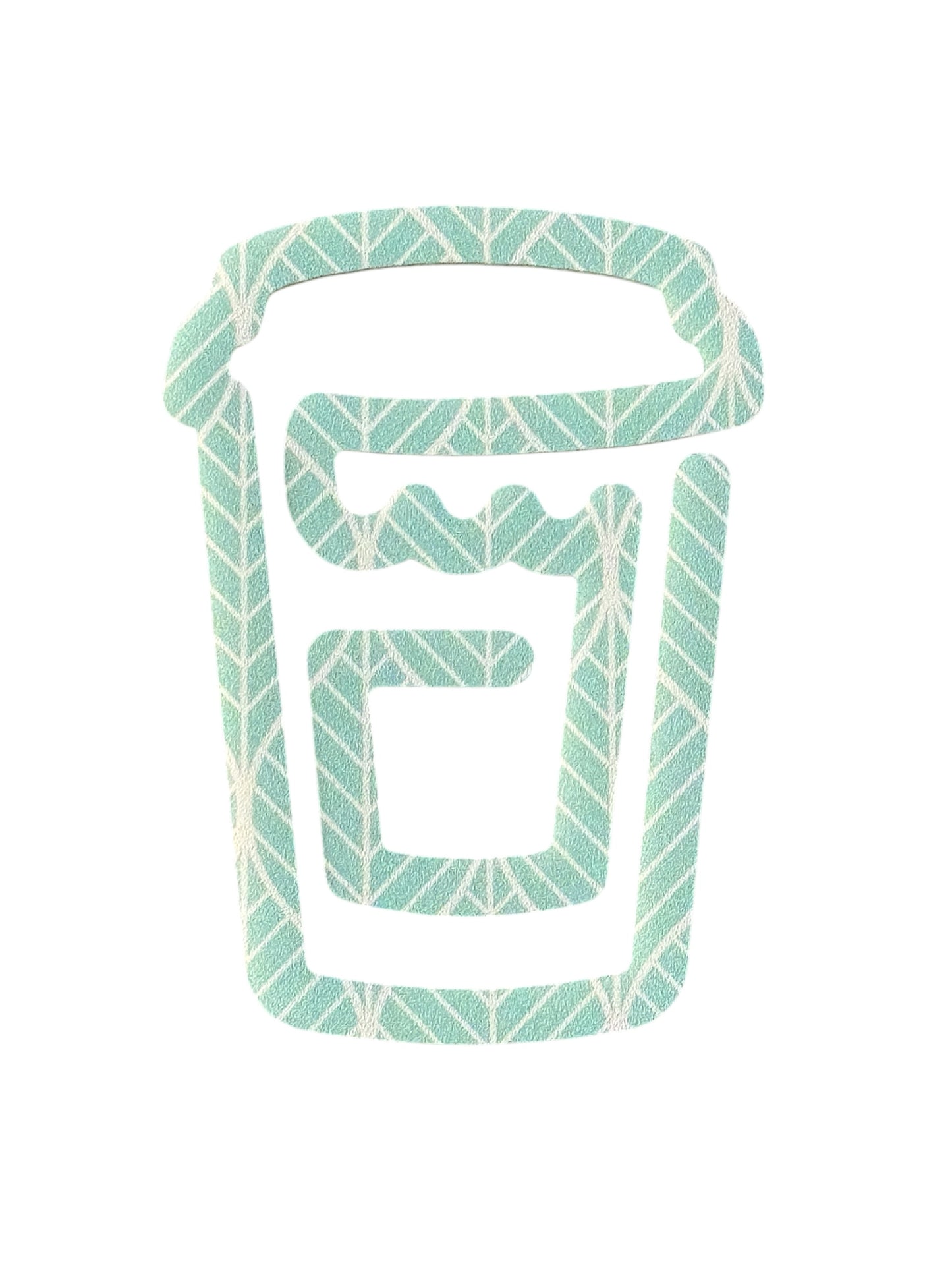 Coffee Cup Shaped Bookmark