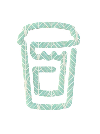 Coffee Cup Shaped Bookmark