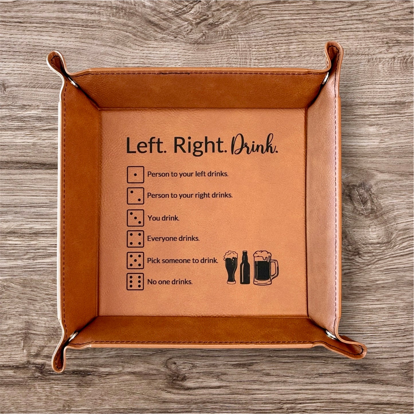 Drinking Game Valet Tray
