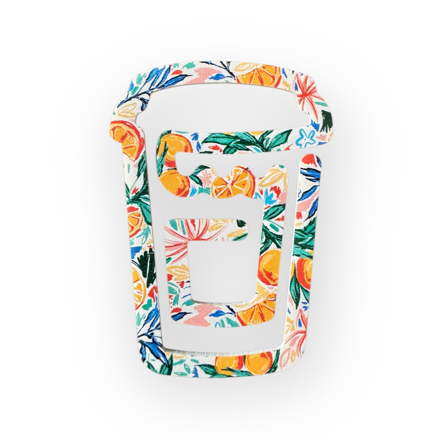 Coffee Cup Shaped Bookmark