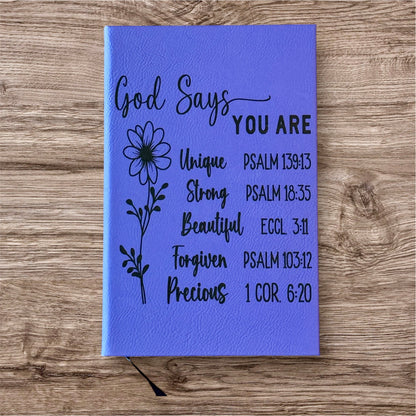 God Says You Are Notebook/Journal