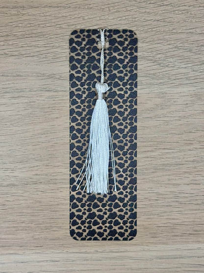 Cow Print Bookmark