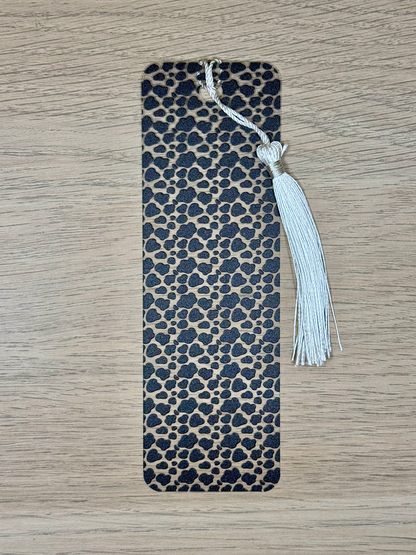 Cow Print Bookmark