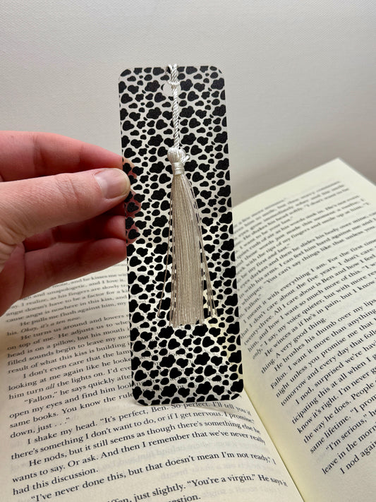 Cow Print Bookmark