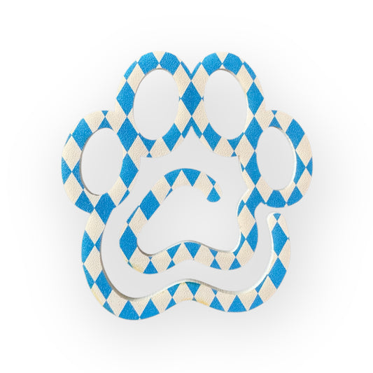 Paw Print Shaped Bookmark