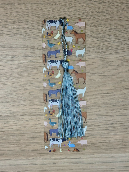 Farm Animal Bookmark