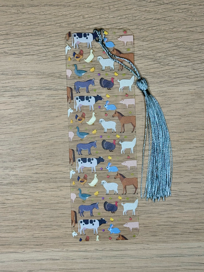 Farm Animal Bookmark