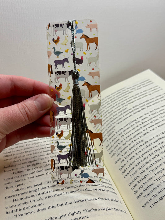 Farm Animal Bookmark