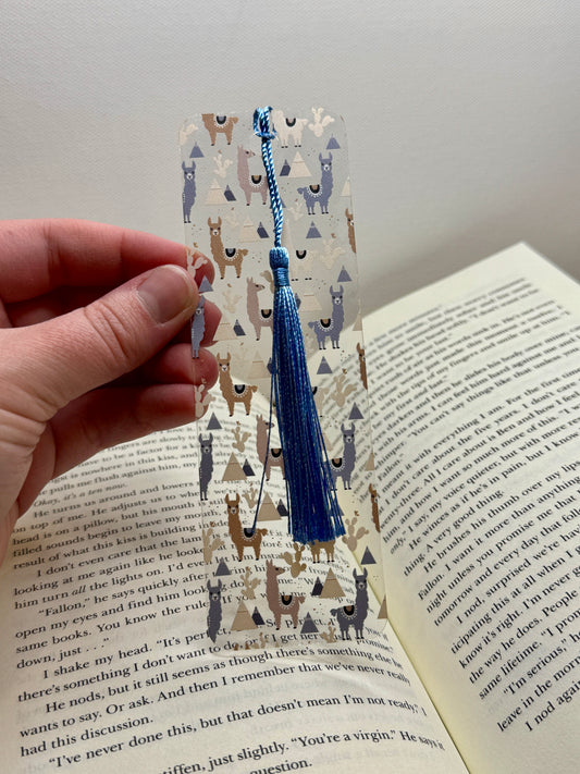 Llama Bookmark