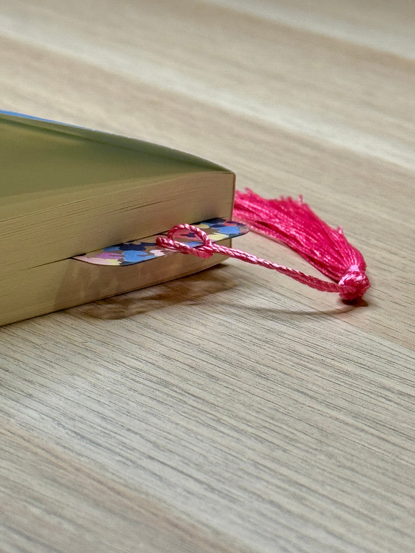 Rainbow Floral Bookmark