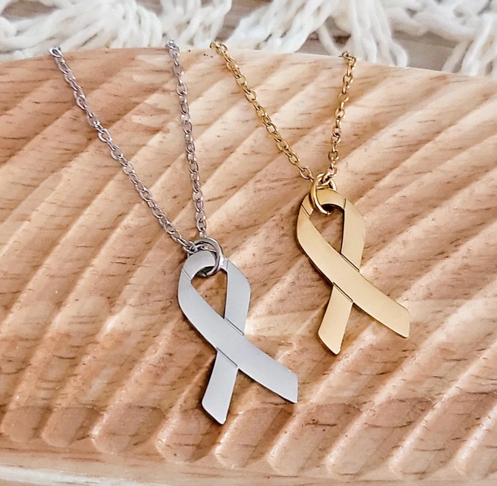 Awareness Ribbon Necklace
