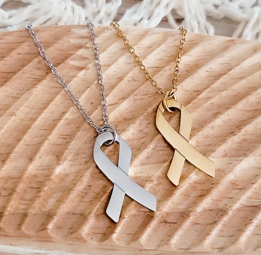 Awareness Ribbon Necklace