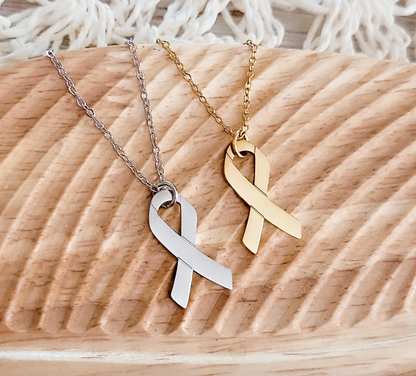 Awareness Ribbon Necklace