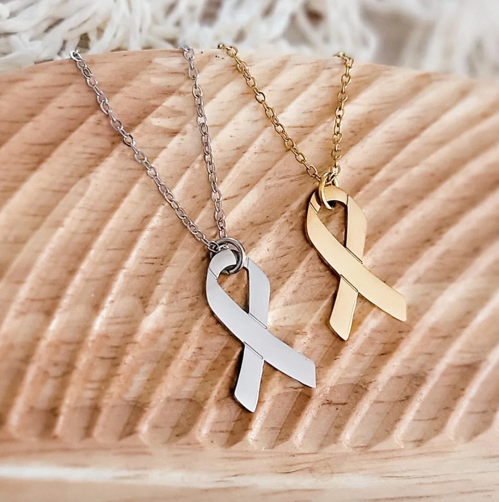 Awareness Ribbon Necklace
