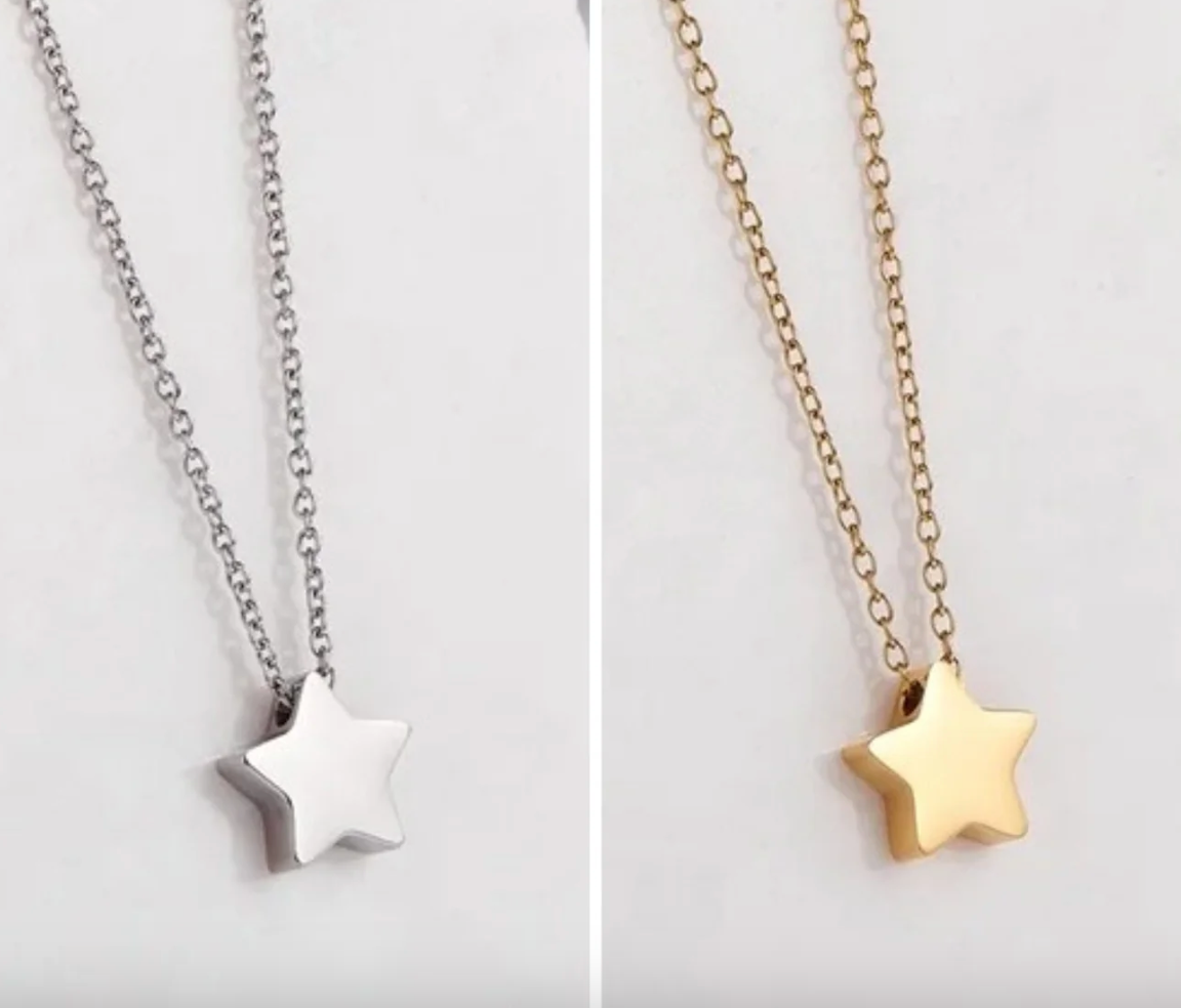 Tiny Star Charm Necklace
