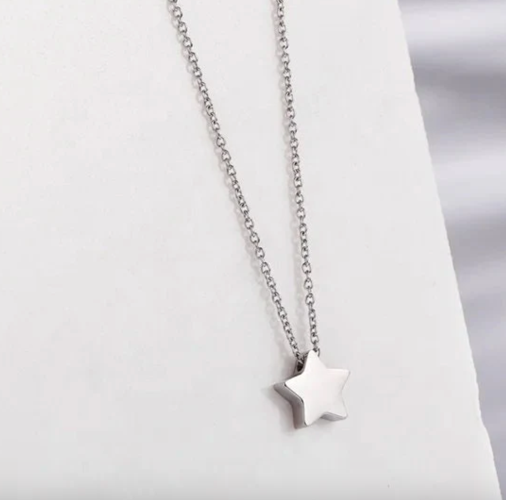Tiny Star Charm Necklace