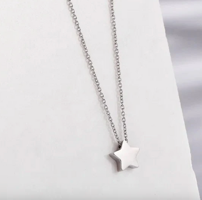 Tiny Star Charm Necklace