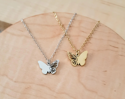 Filigree Butterfly Necklace