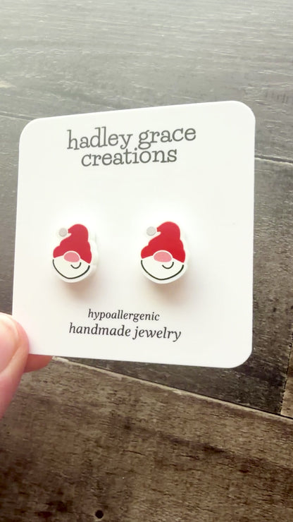 Gnome Stud Earrings